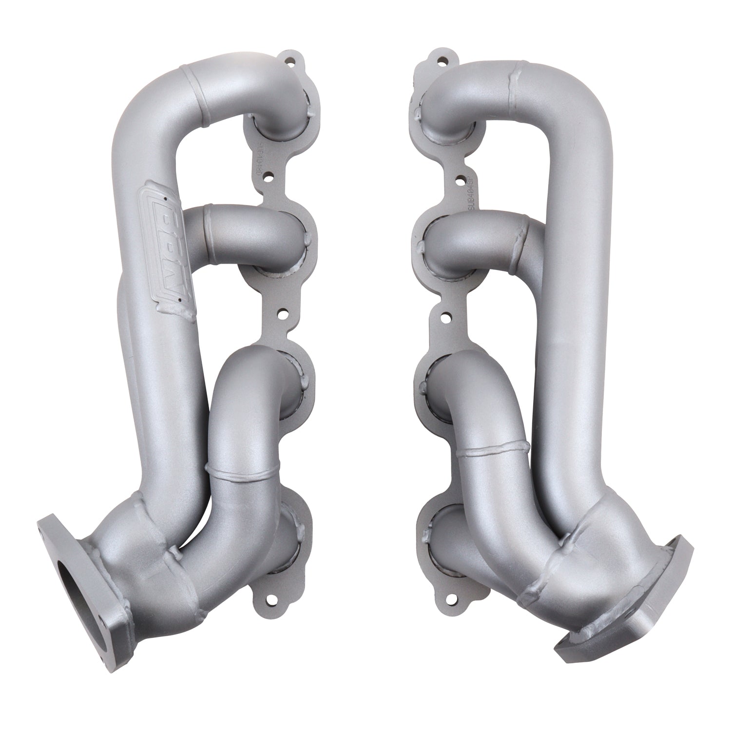 BBK Performance Parts 4048 - 2019-2024 Chevy GM Truck 5.3L 6.2L 1-3/4 Shorty Headers (TITANIUM CERAMIC) 3