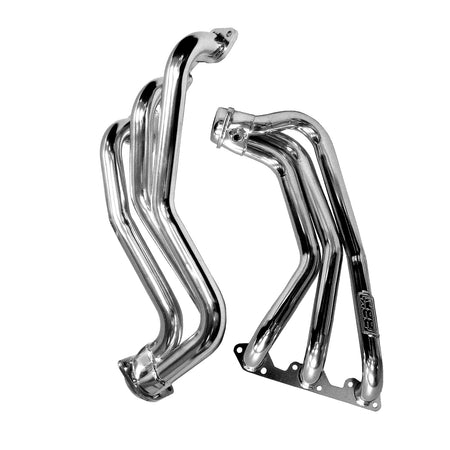 BBK Performance Parts 40500 - 2007-11 JEEP WRANGLER 3.8 1-5/8 LONG TUBE HEADERS W/CATS Y PIPE (SILVER CERAMIC) 3