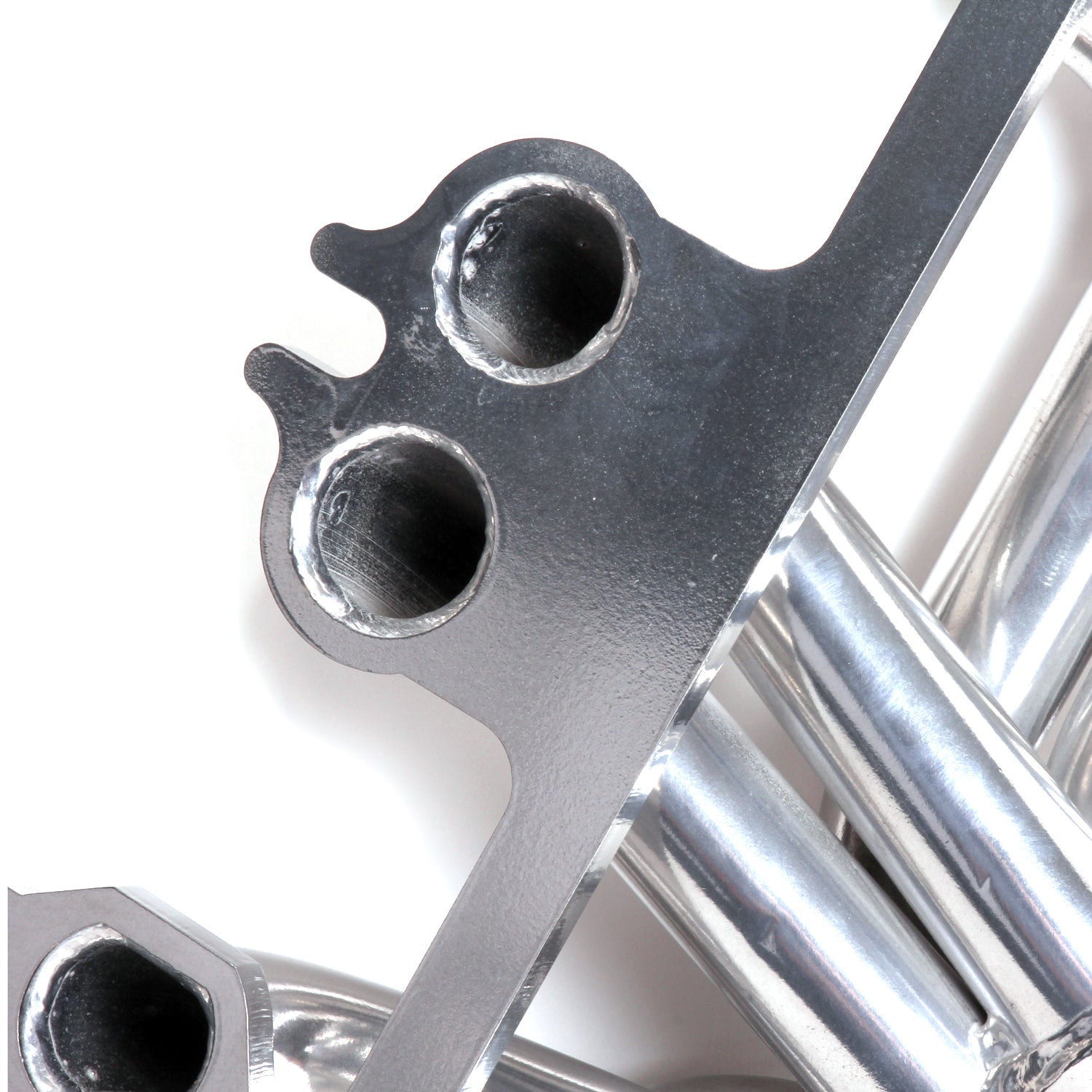 BBK Performance Parts 40520 - 1991-1999 JEEP 4.0L 1-1/2 SHORTY EXHAUST HEADER (POLISHED SILVER CERAMIC) 2