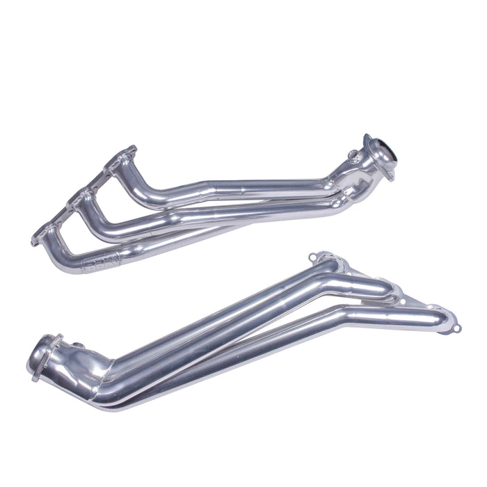 BBK Performance Parts 40550 - 05-10 DODGE CHALL/CHARGER V6 1-5/8" LONG TUBE HEADERS (POLISHED SILVER CERAMIC)