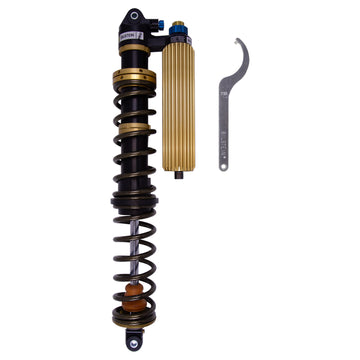 Bilstein 41-324998 - Suspension Shock Absorber and Coil Spring Assembly Monotube Front Left Can-Am Maverick X3 RS Turbo Type III Hard Anodized Black Hawk Powersports Bilstein 1
