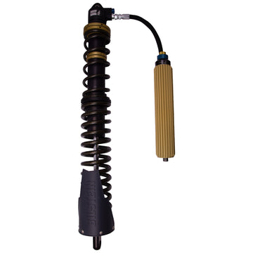 Bilstein 41-325001 - Suspension Shock Absorber and Coil Spring Assembly Monotube Rear Left Can-Am Maverick X3 RS Turbo R Type III Hard Anodized Black Hawk Powersports Bilstein 1