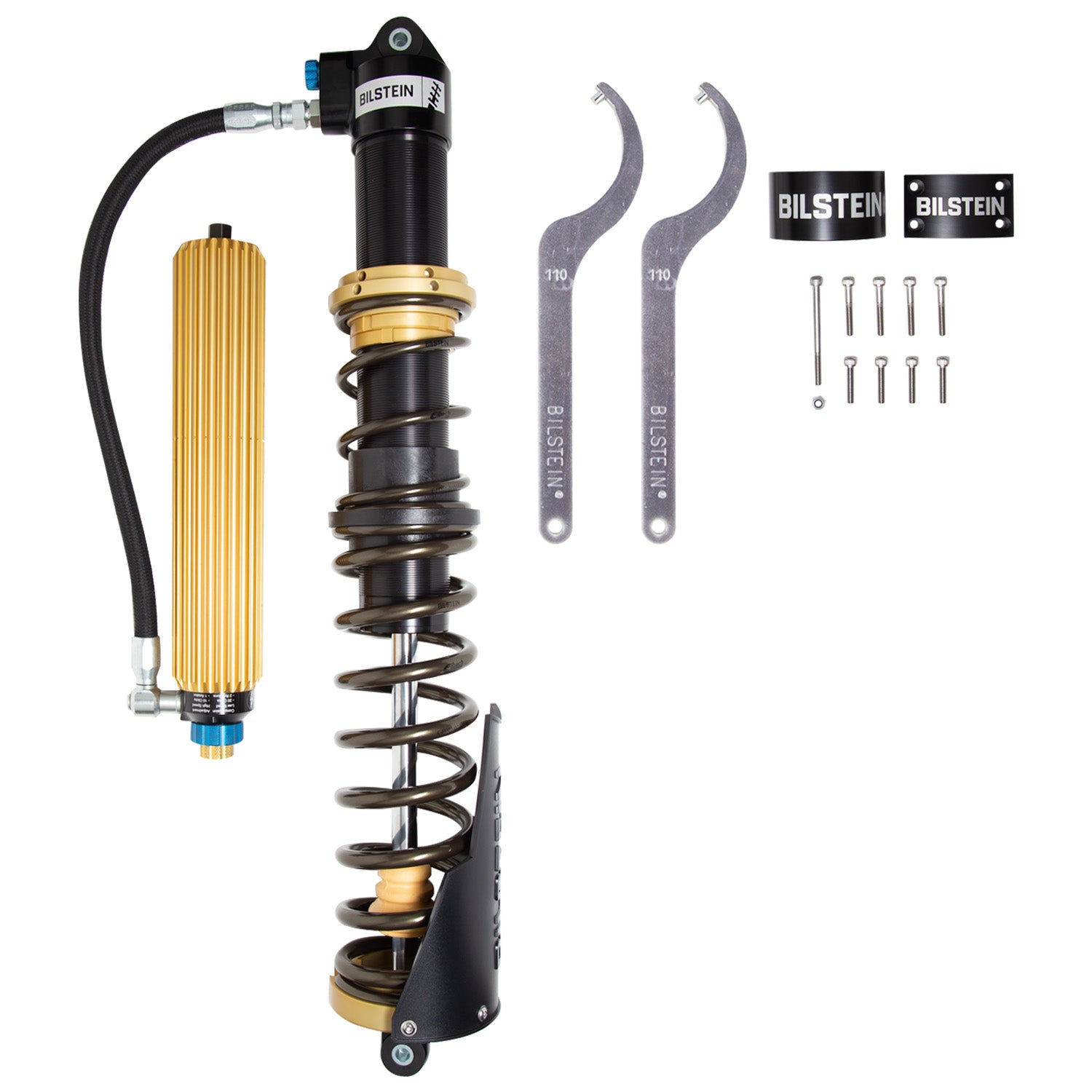Bilstein 41-327890 - Suspension Shock Absorber and Coil Spring Assembly Rear Monotube Polaris RZR Turbo S 2022-2021 RZR Turbo S Lifted Lime LE 2021 RZR Turbo S Velocity 2022-2021 RZR XP Turbo S 2020-2018 RZR XP Turbo S Velocity 2020 Black Hawk Powerspo... 4