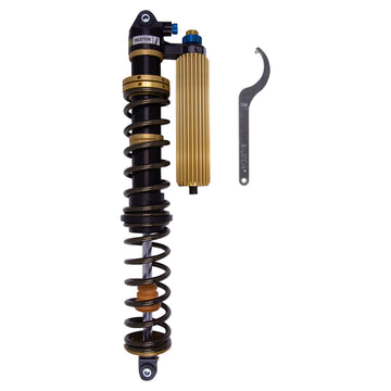 Bilstein 41-330579 - Suspension Shock Absorber and Coil Spring Assembly Monotube Front Right Can-Am Maverick X3 RS Turbo R Type III Hard Anodized Black Hawk Powersports Bilstein 1