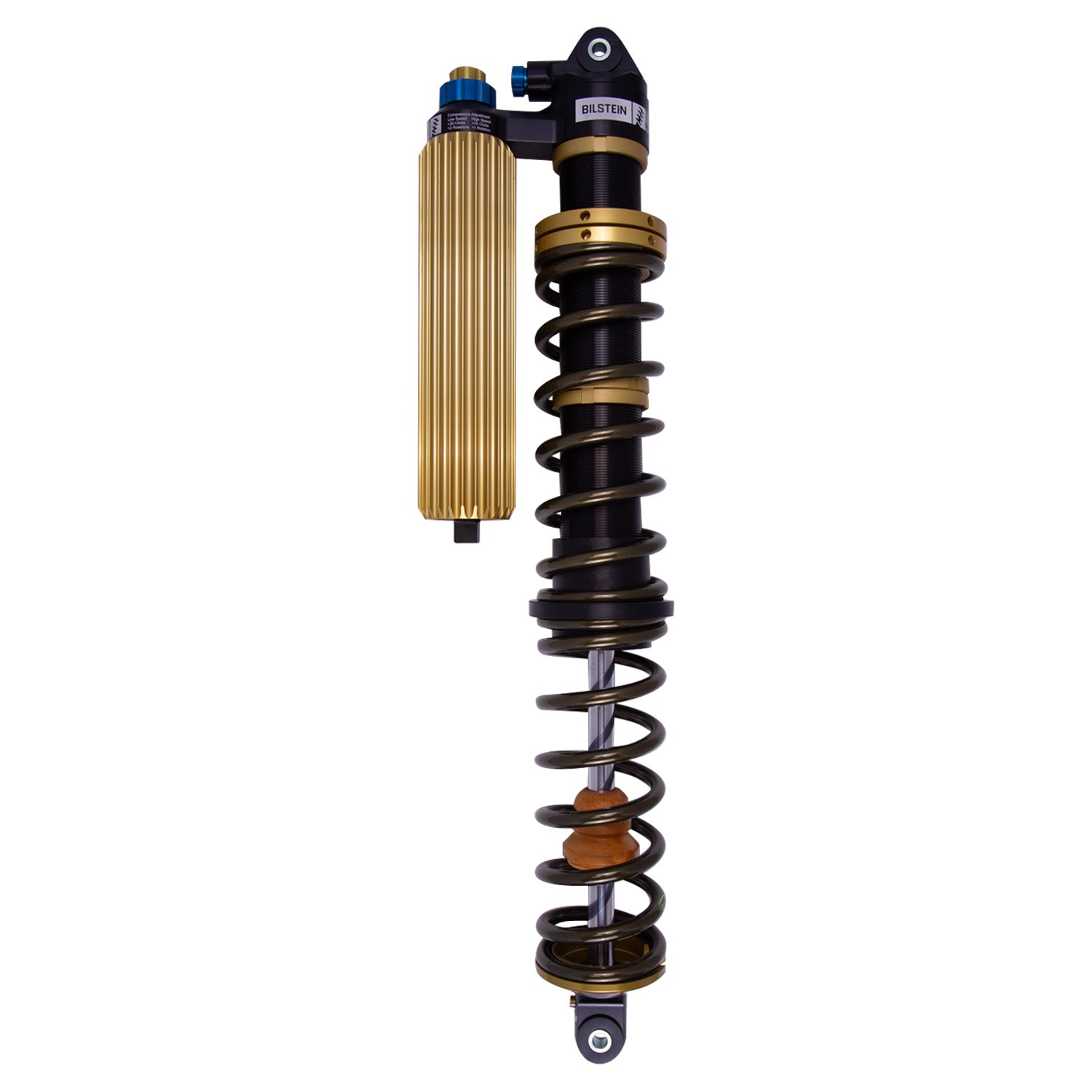 Bilstein 41-330579 - Suspension Shock Absorber and Coil Spring Assembly Black Hawk Powersports Monotube Front Right 2017-2023 Can-Am