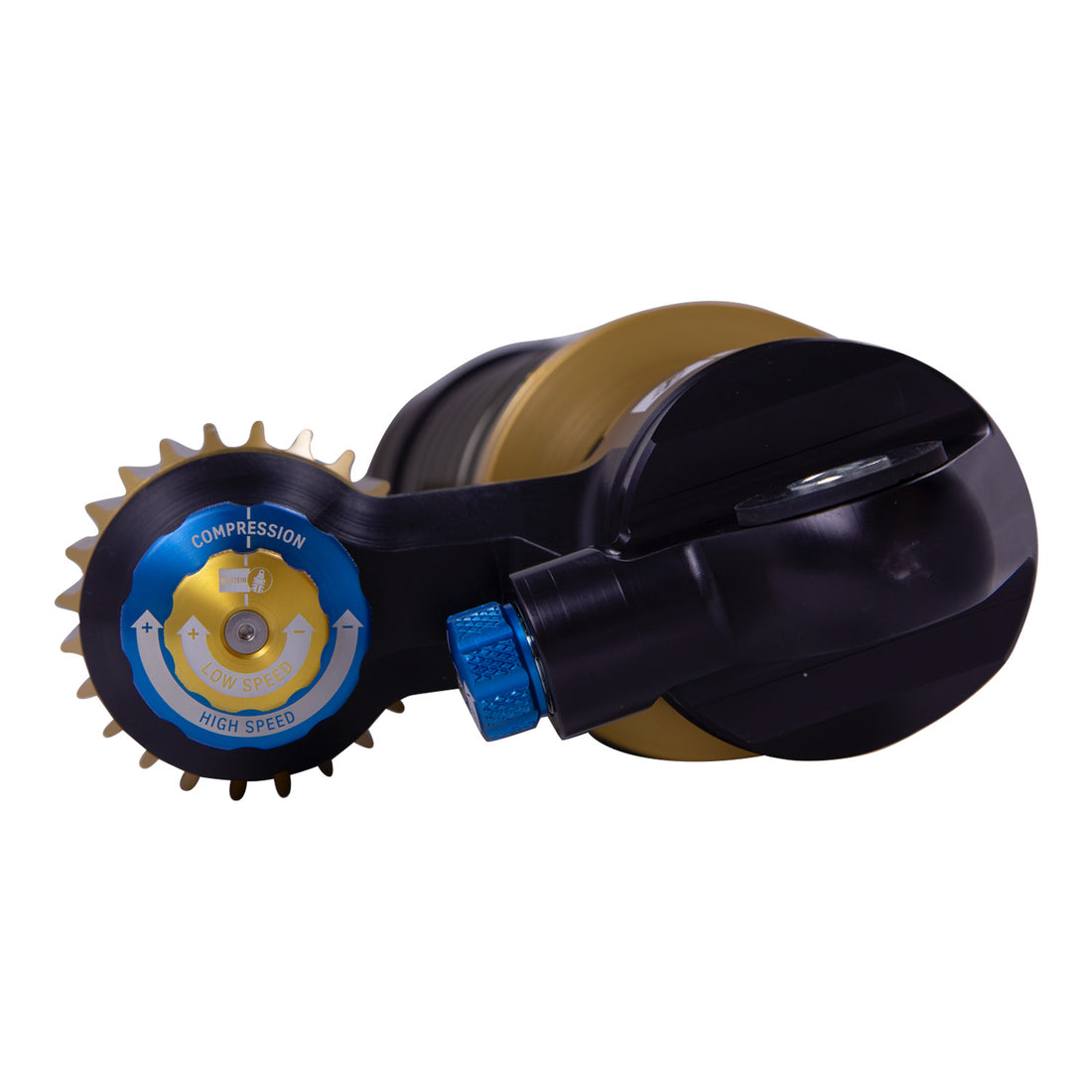 Bilstein 41-330579 - Suspension Shock Absorber and Coil Spring Assembly Black Hawk Powersports Monotube Front Right 2017-2023 Can-Am