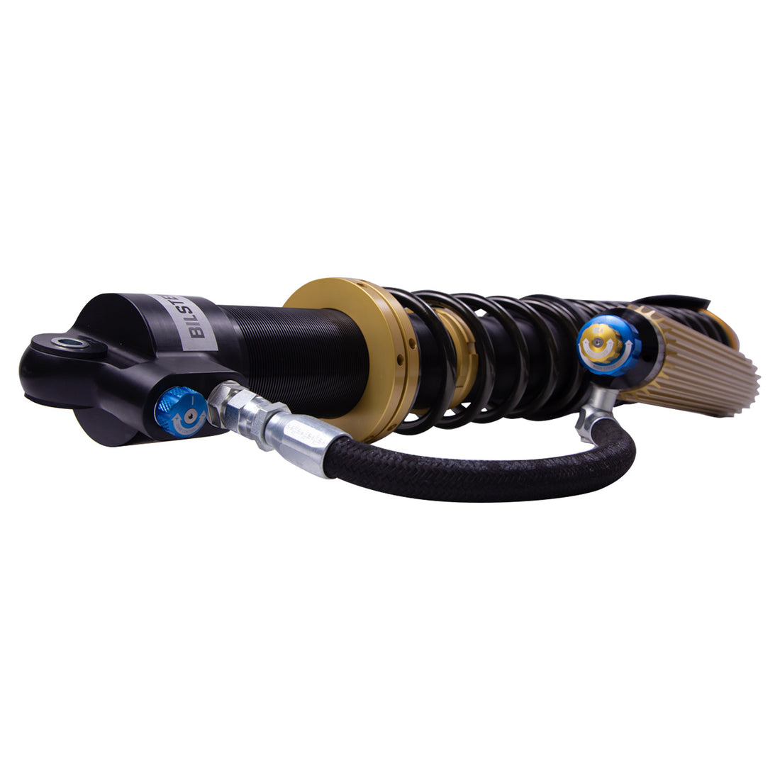 Bilstein 41-330623 - Suspension Shock Absorber and Coil Spring Assembly Monotube Rear Right Can-Am Maverick X3 RS Turbo R Type III Hard Anodized Black Hawk Powersports Bilstein 3