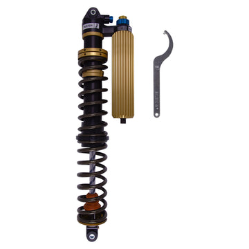 Bilstein 41-338117 - Suspension Shock Absorber and Coil Spring Assembly Monotube Front Left Can-Am Maverick X3 Type III Hard Anodized Black Hawk Powersports Bilstein 1