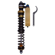 Bilstein 41-338124 - Suspension Shock Absorber and Coil Spring Assembly Monotube Front Right Can-Am Maverick X3 Max RS Turbo R Type III Hard Anodized Black Hawk Powersports Bilstein 1