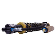 Bilstein 41-338131 - Suspension Shock Absorber and Coil Spring Assembly Monotube Rear Left Can-Am Maverick X3 Max RS Turbo R Type III Hard Anodized Black Hawk Powersports Bilstein 4