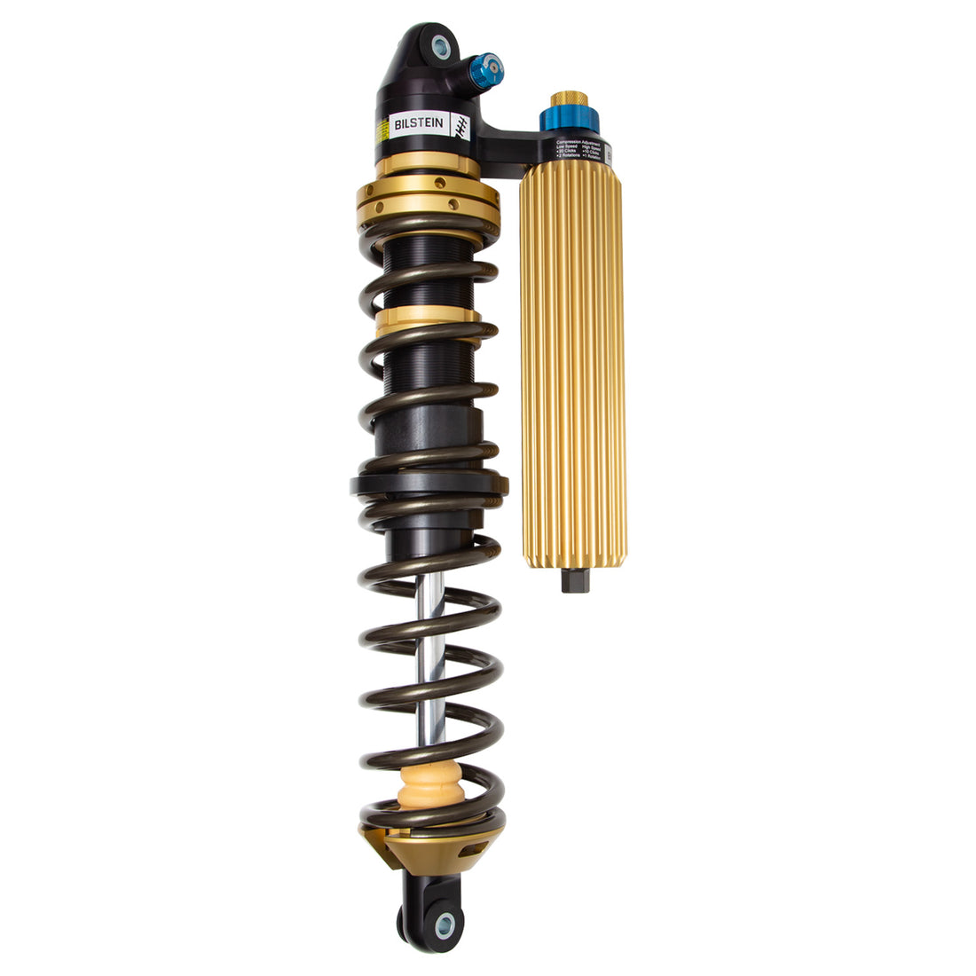 Bilstein 41-338834 - Suspension Shock Absorber and Coil Spring Assembly Black Hawk Powersports Monotube Front Right 2018-2022 Polaris