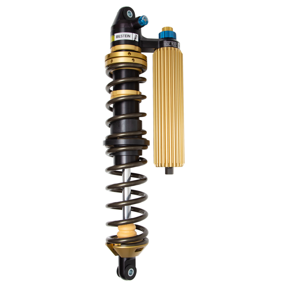 Bilstein 41-338834 - Suspension Shock Absorber and Coil Spring Assembly Black Hawk Powersports Monotube Front Right 2018-2022 Polaris