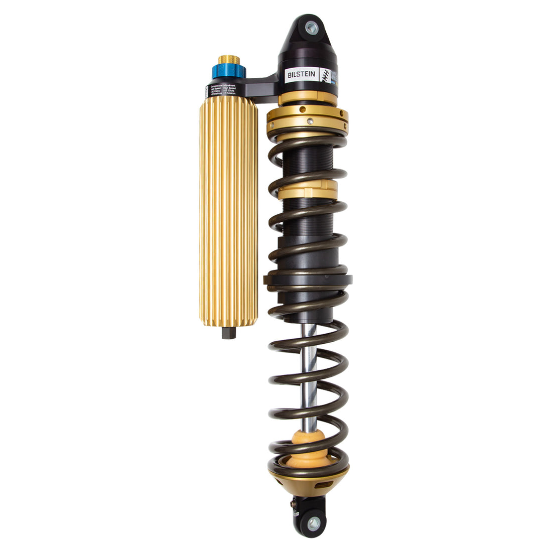 Bilstein 41-338834 - Suspension Shock Absorber and Coil Spring Assembly Black Hawk Powersports Monotube Front Right 2018-2022 Polaris
