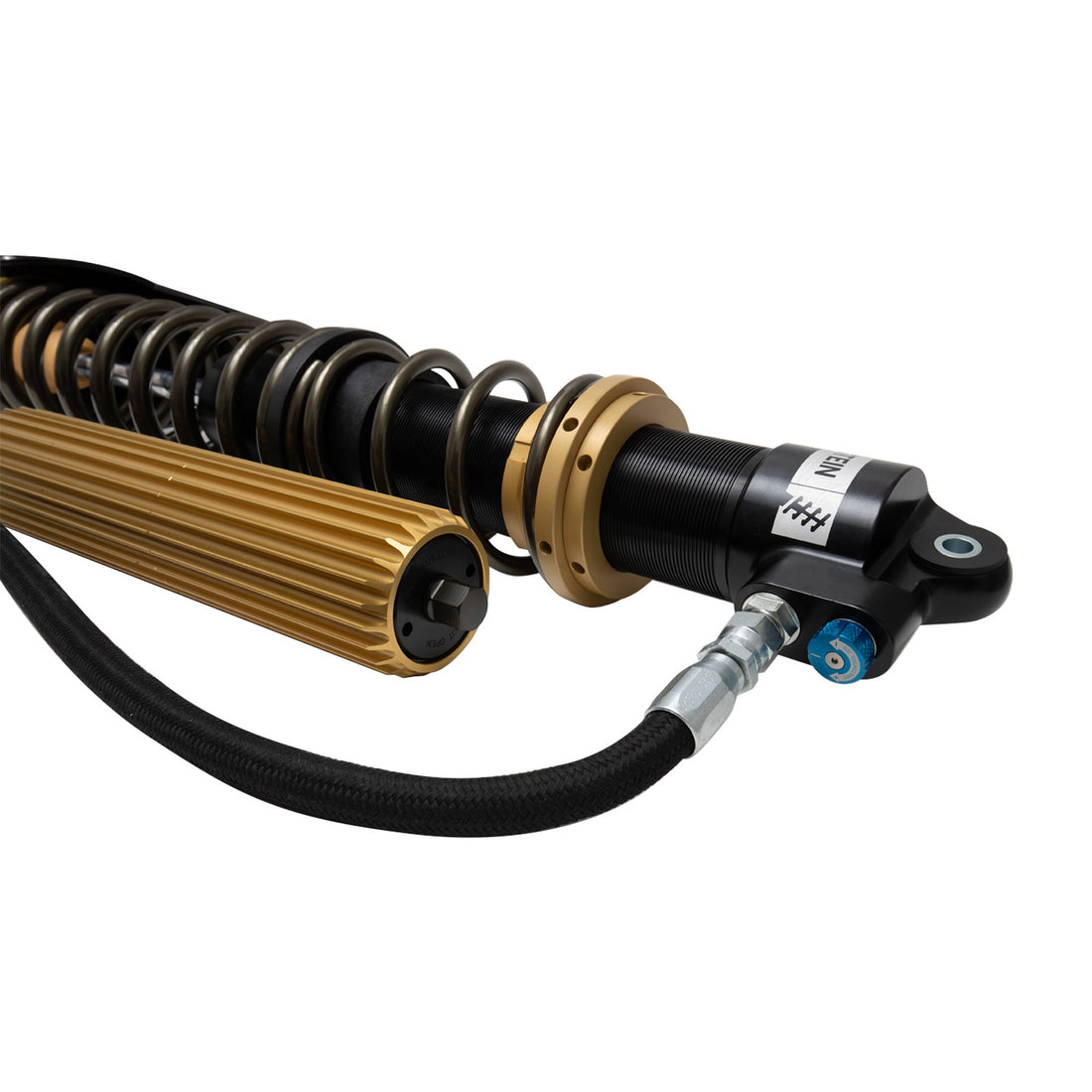 Bilstein 41-341766 - Suspension Shock Absorber and Coil Spring Assembly Rear Monotube Polaris RZR XP 4 1000 Black Hawk Powersports Bilstein 4