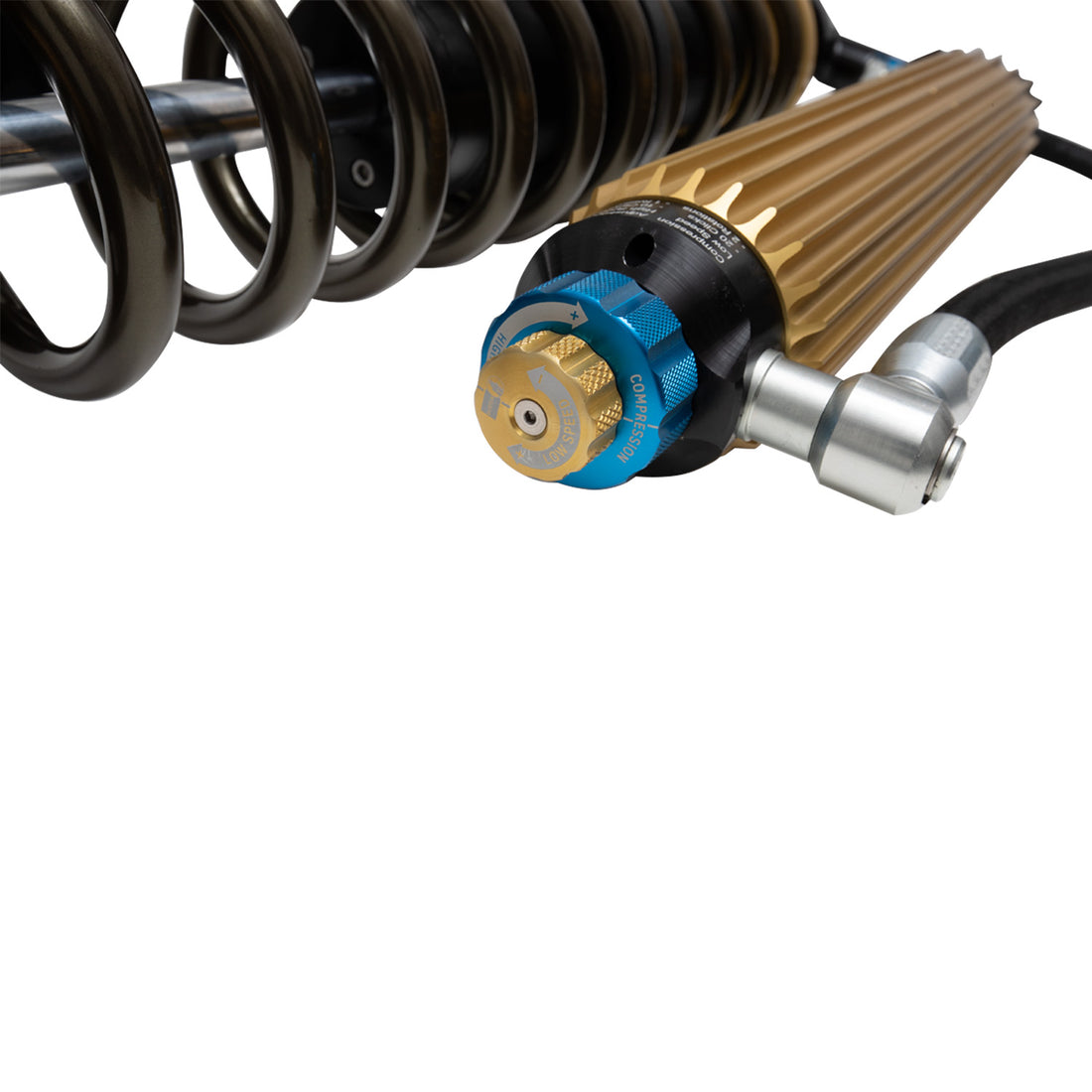 Bilstein 41-341766 - Suspension Shock Absorber and Coil Spring Assembly Rear Monotube Polaris RZR XP 4 1000 Black Hawk Powersports Bilstein 5