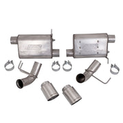 BBK Performance Parts 41015 - MUSTANG GT 5.0 VARITUNE AXLE BACK EXHAUST KIT (STAINLESS) 1