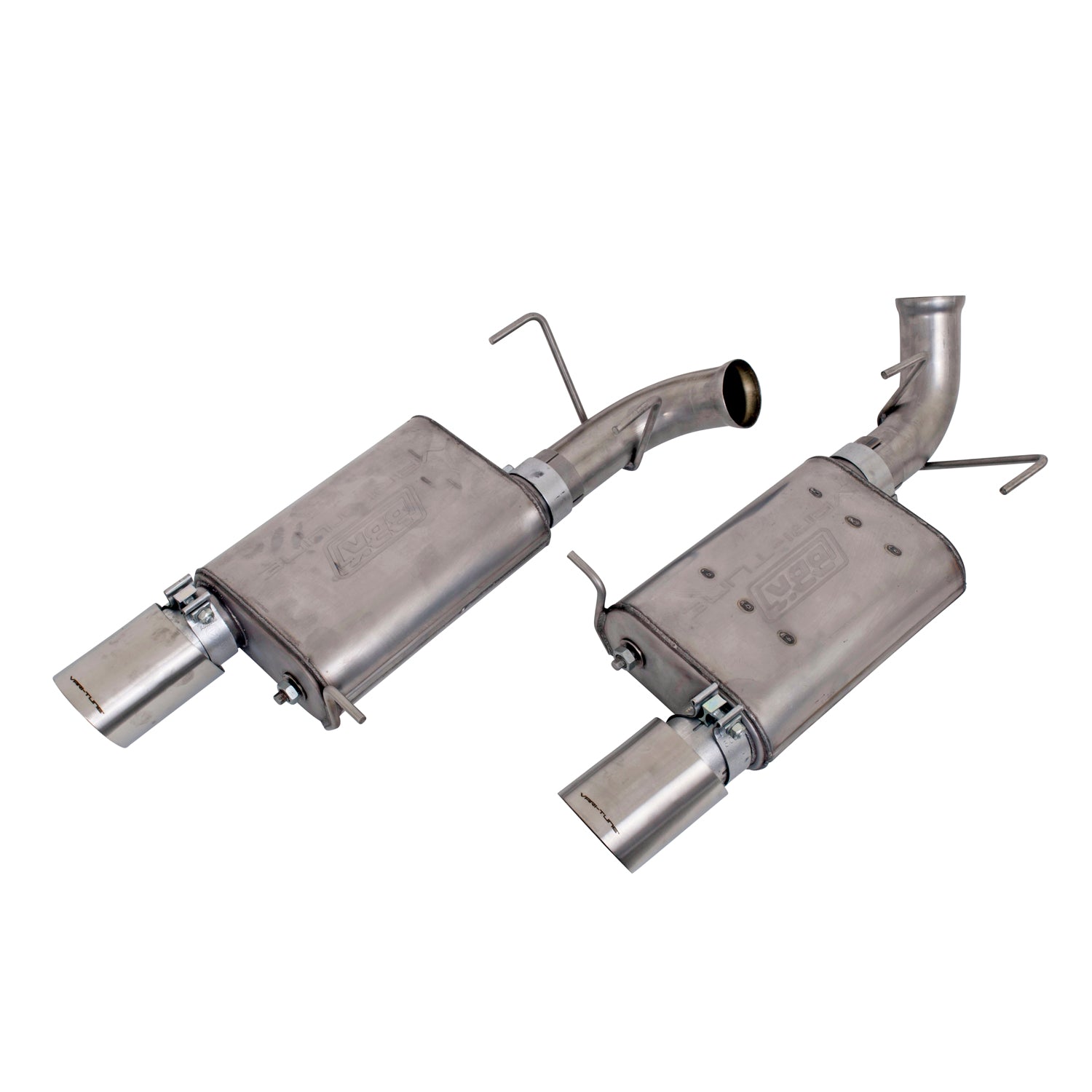 BBK Performance Parts 41015 - MUSTANG GT 5.0 VARITUNE AXLE BACK EXHAUST KIT (STAINLESS) 2
