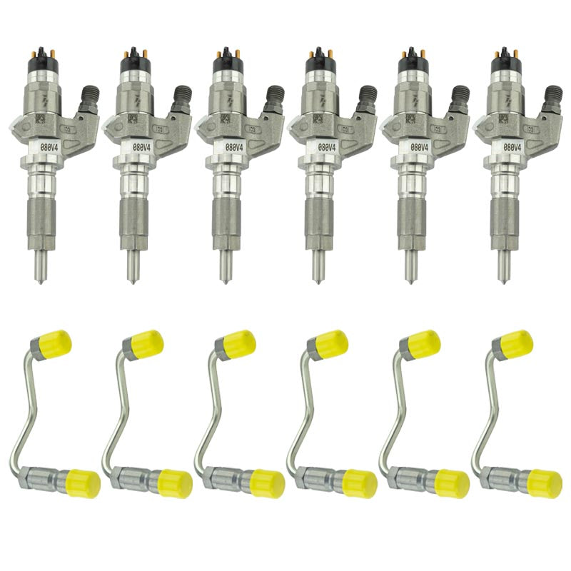 Industrial Injection 412212 - StockBosch Reman 01-04 LB7Injectors And Line Package 1