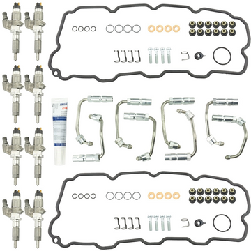 Industrial Injection 412603 - II Stock Bosch Reman 01-04 LB7 Injectors w/Install Kit 1