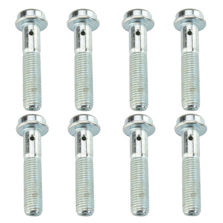 Industrial Injection 412604 - 2001-04.5 6.6L Duramax LB7 Injector Return Line Bolts 8pcs 1