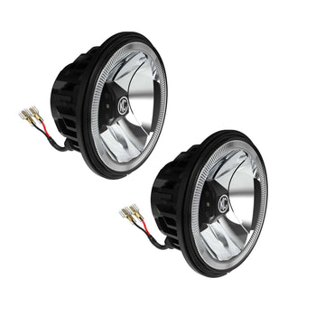 KC HiLiTES Electrical Lighting and Body KC HiLiTES 42054 - KC G6 Gravity LED 6in Driving 2-Light System Universal