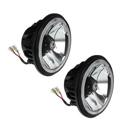 KC HiLiTES Electrical Lighting and Body KC HiLiTES 42054 - KC G6 Gravity LED 6in Driving 2-Light System Universal
