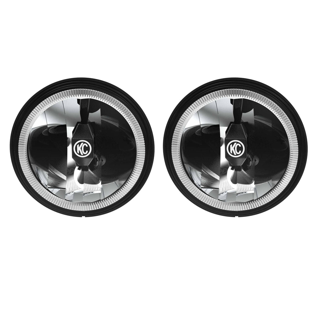 KC HiLiTES Electrical Lighting and Body KC HiLiTES 42054 - KC G6 Gravity LED 6in Driving 2-Light System Universal