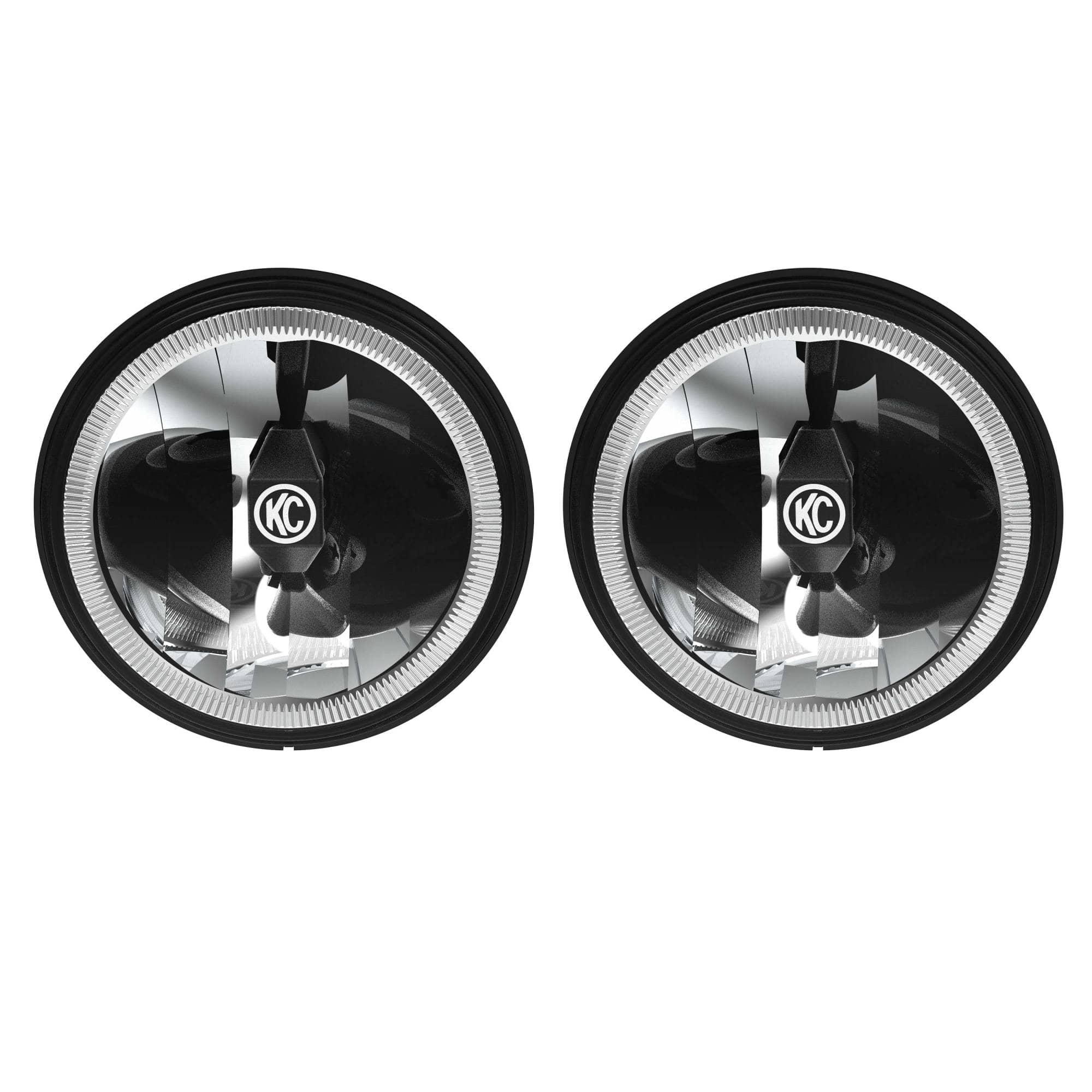 KC HiLiTES Electrical Lighting and Body KC HiLiTES 42054 - KC G6 Gravity LED 6in Driving 2-Light System Universal