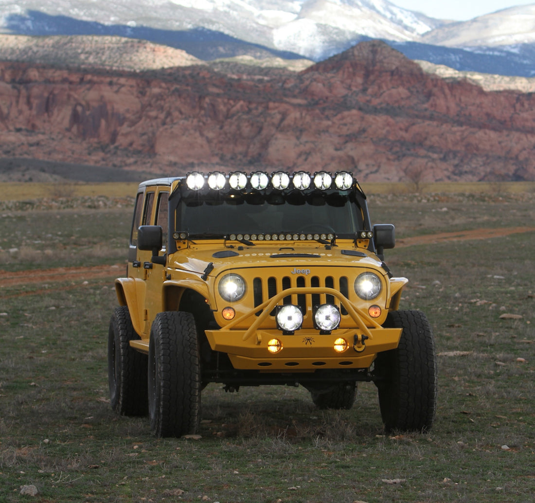 KC HiLiTES 42341 - KC Headlights Gravity LED 7in 2-Light - 2007-2018 Jeep Wrangler JK 2/4-Door 5