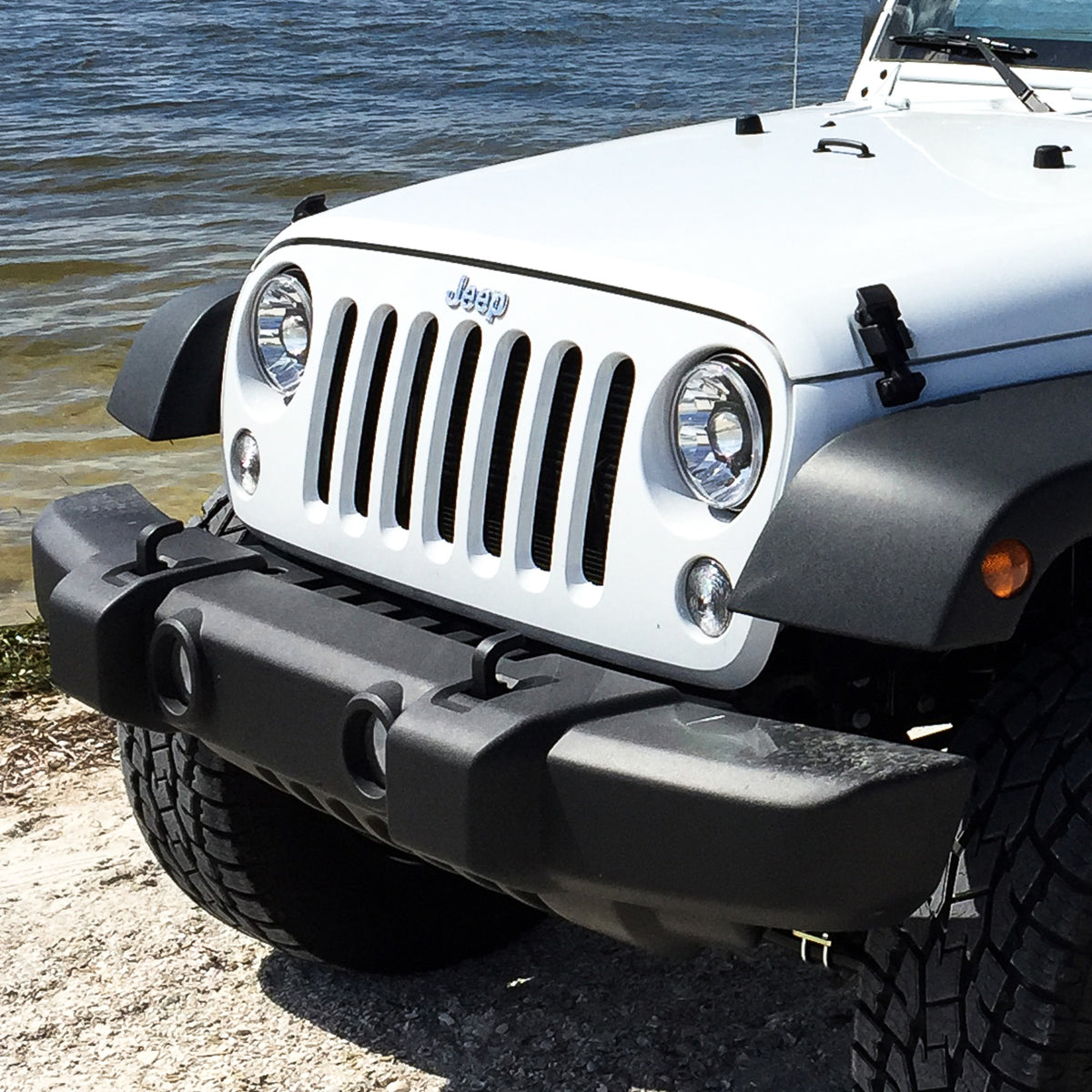 KC HiLiTES 42341 - KC Headlights Gravity LED 7in 2-Light - 2007-2018 Jeep Wrangler JK 2/4-Door 4