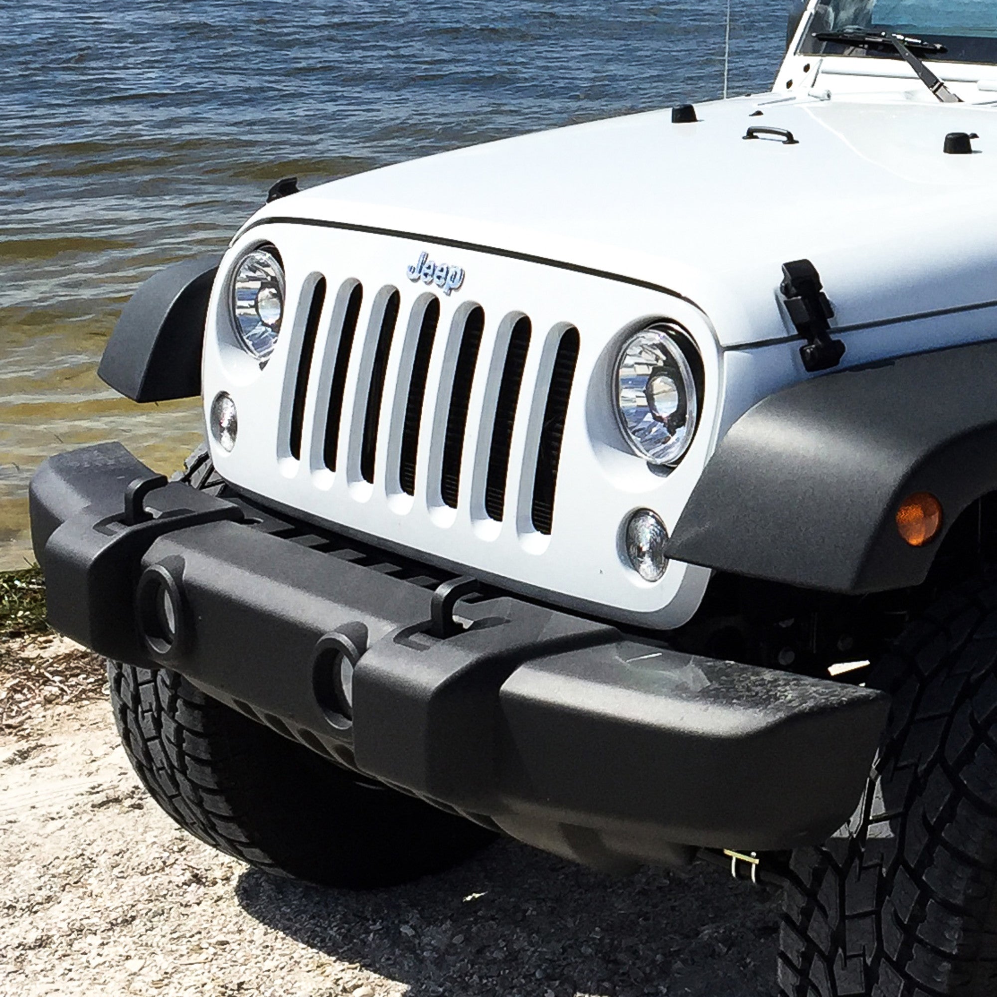 KC HiLiTES 42341 - KC Headlights Gravity LED 7in 2-Light - 2007-2018 Jeep Wrangler JK 2/4-Door 4