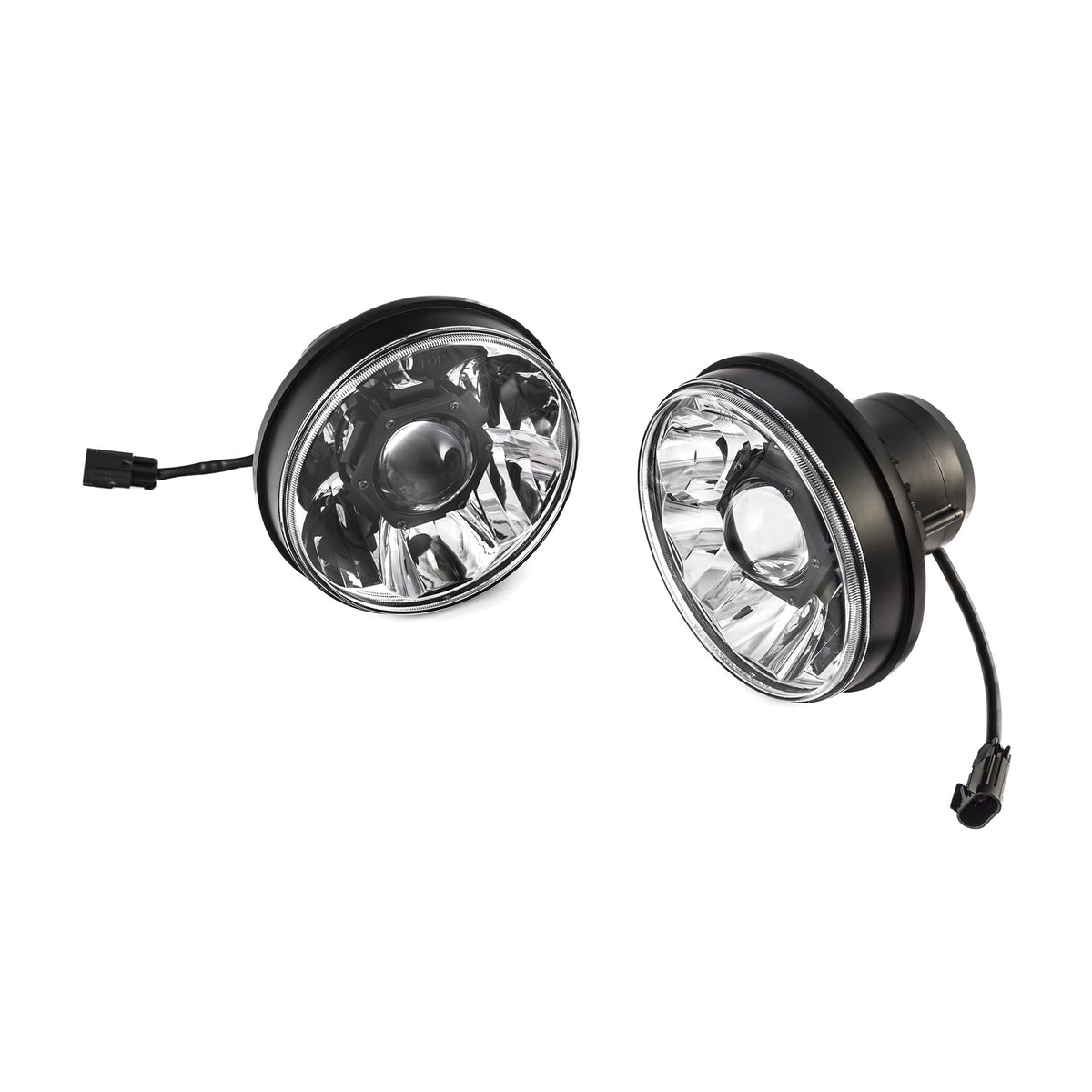 KC HiLiTES 42342 - Gravity LED 7" Headlight 2-Lt Sys - 2018-2024 Jeep Wrangler JL/Jeep Gladiator JT 8