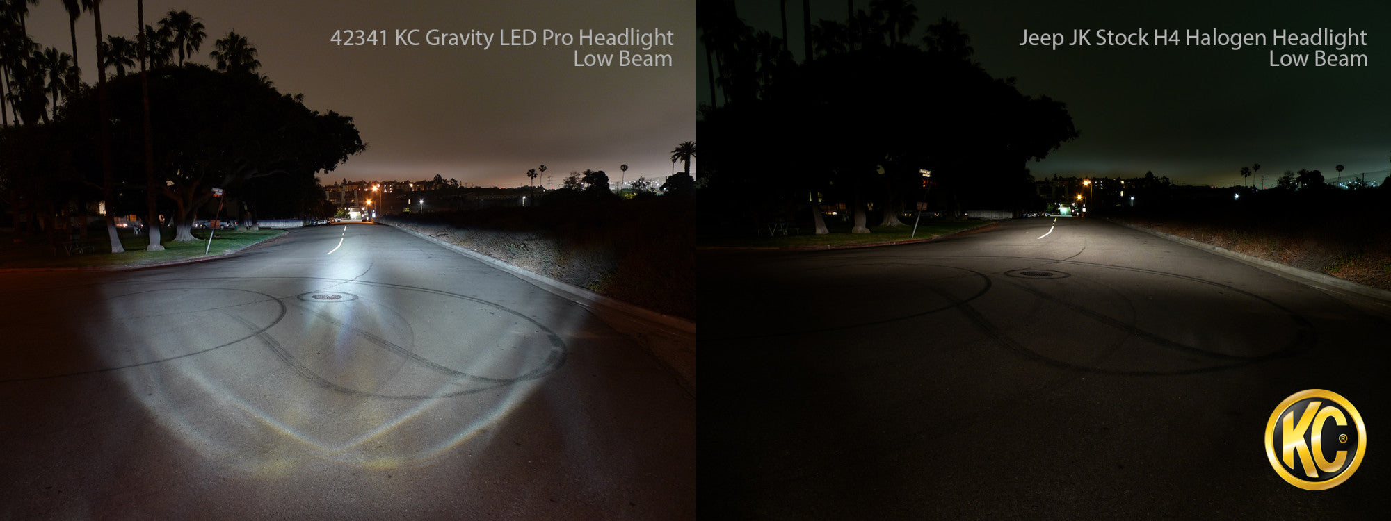 KC HiLiTES 4234 - KC Headlight Gravity LED 7in 1-Light - 2007-2018 Jeep Wrangler JK 2/4-Door 5