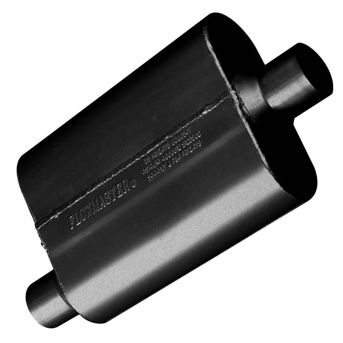 Flowmaster 42441 - 40 Series Chambered Muffler 40 Series 2.25 Offset In 2.25 Center Out Aggressive Sound Flowmaster 4