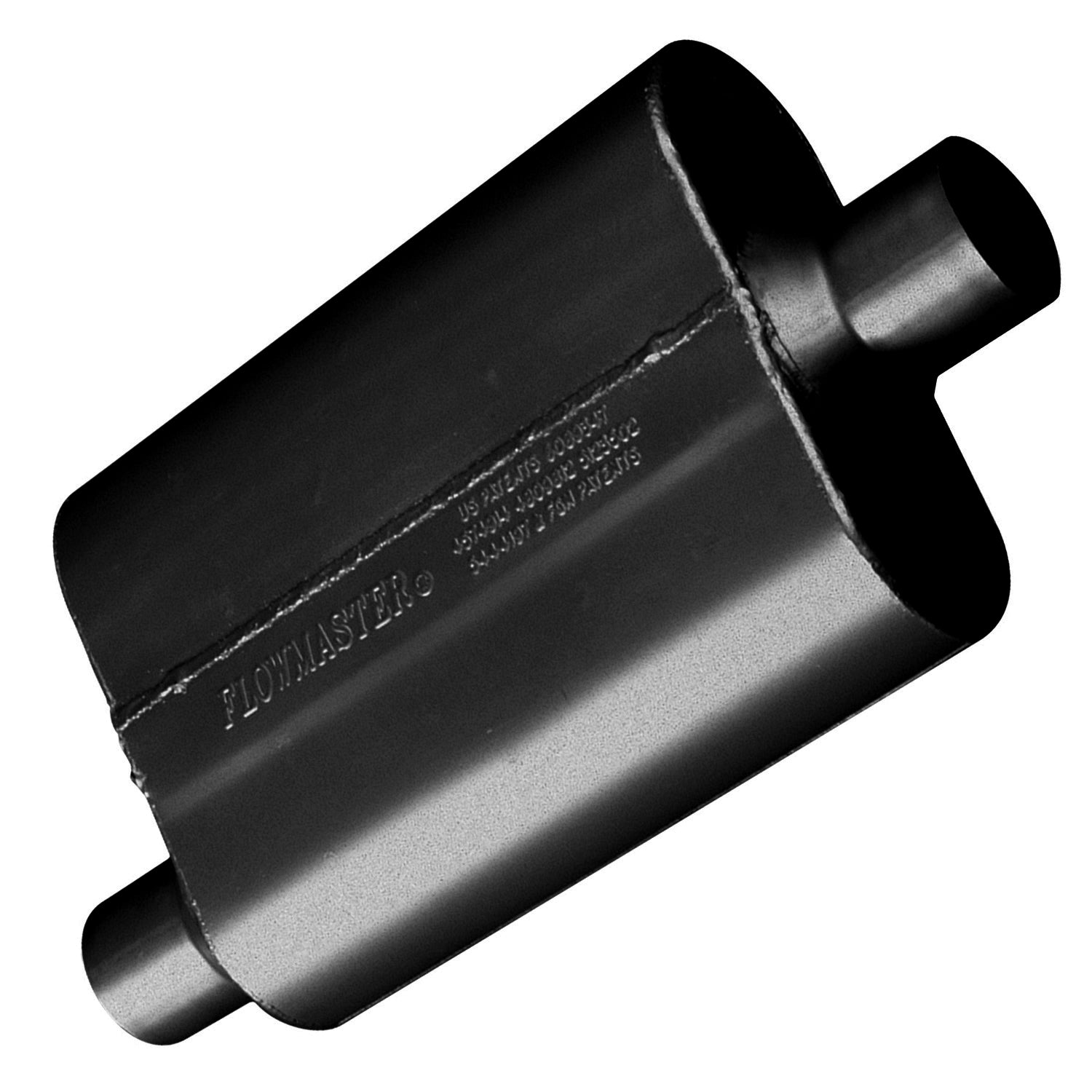 Flowmaster 42441 - 40 Series Chambered Muffler 40 Series 2.25 Offset In 2.25 Center Out Aggressive Sound Flowmaster 4