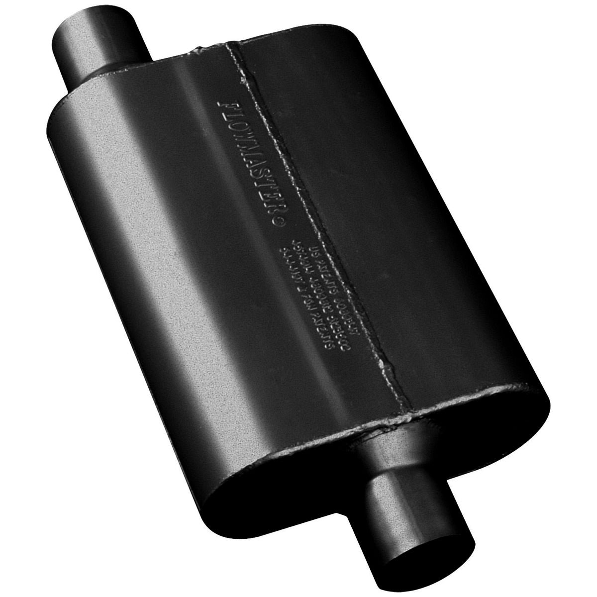 Flowmaster 42441 - 40 Series Chambered Muffler 40 Series 2.25 Offset In 2.25 Center Out Aggressive Sound Flowmaster 2