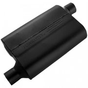 Flowmaster 42443 - 40 Series Chambered Muffler 40 Series 2.25 Offset In 2.25 Offset Out Aggressive Sound Flowmaster 1