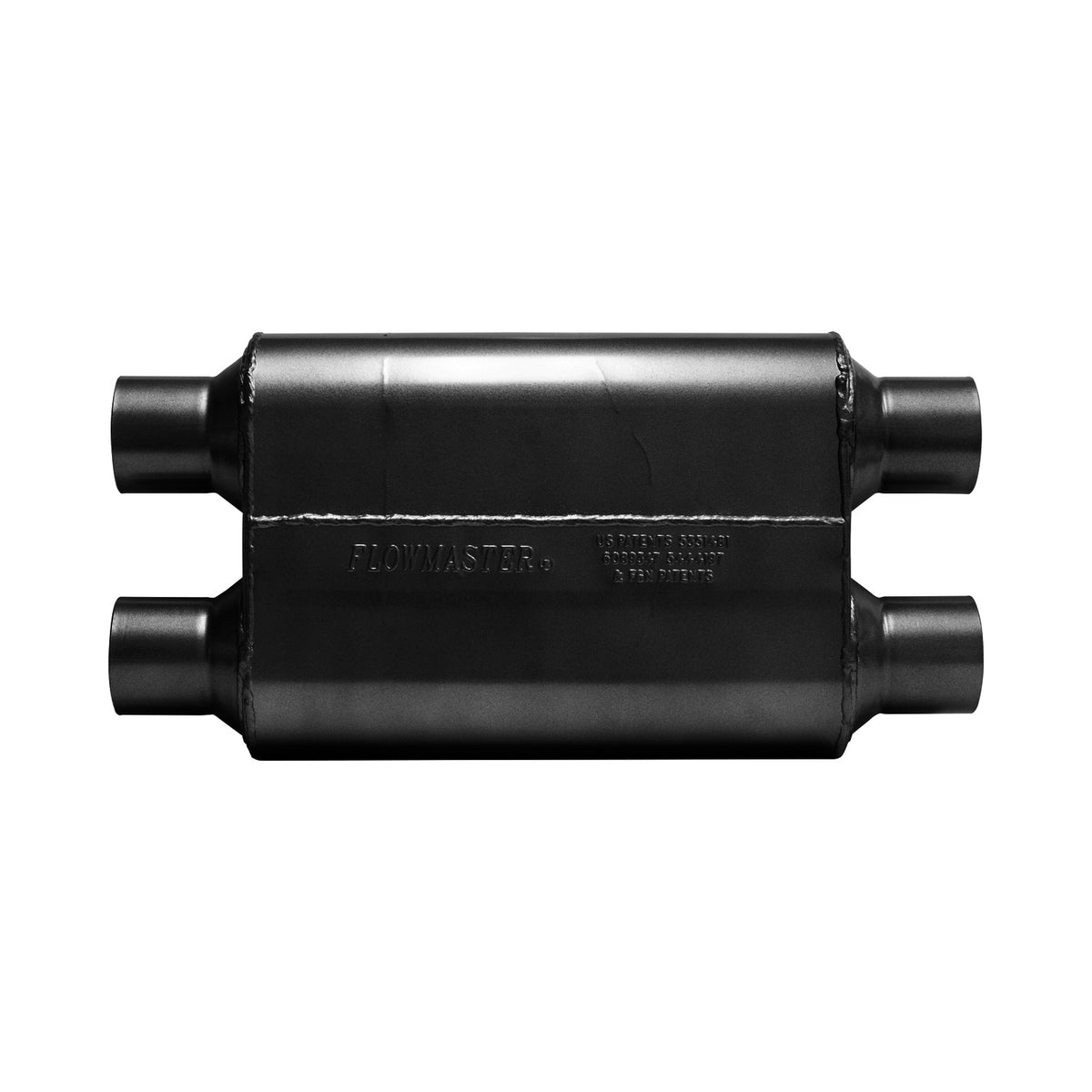 Flowmaster 425404 - 40 Series Chambered Muffler 40 Series 2.50 Inch In(D)/Out(D) Aggressive Sound Flowmaster 5