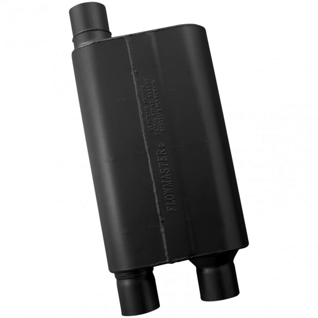 Flowmaster 42583 - 80 Series Chambered Muffler 80 Series Crossflow 2.50 Inch In (O) / Out (D) Aggressive Sound Flowmaster 2