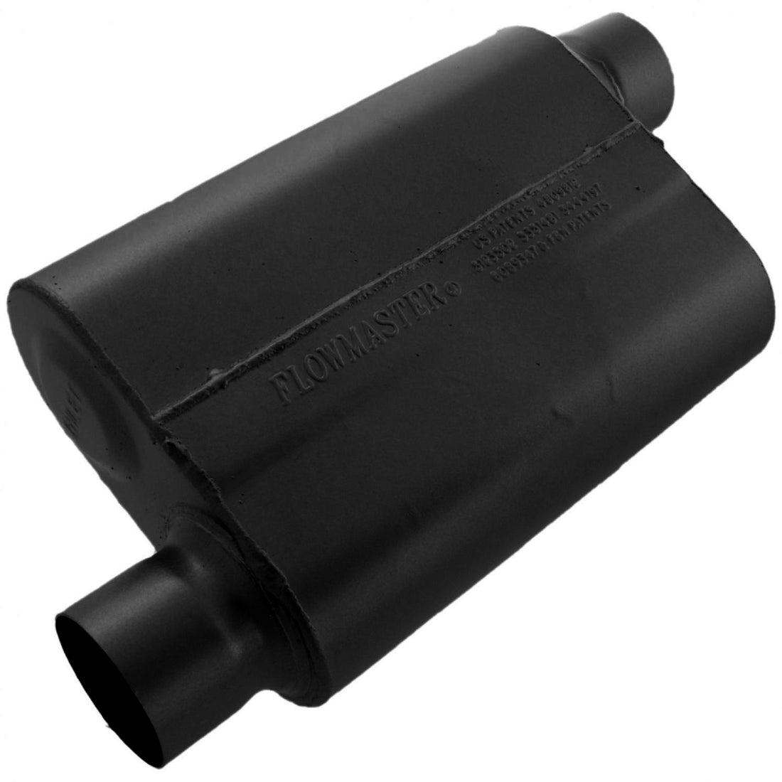Flowmaster 43043 - 40 Series Chambered Muffler 40 Series 3.00 Offset In 3.00 Offset Out Aggressive Sound Flowmaster 4