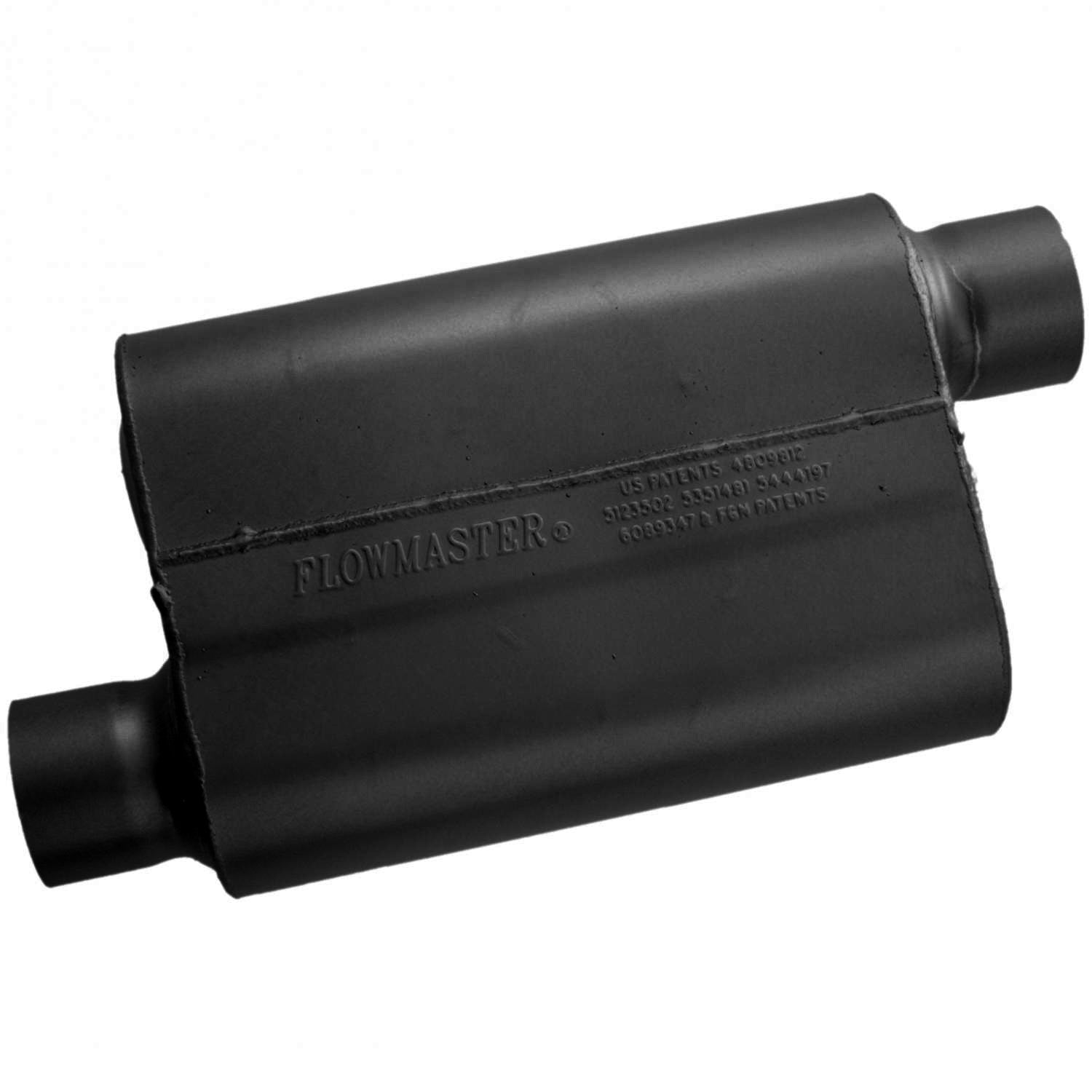 Flowmaster 43043 - 40 Series Chambered Muffler 40 Series 3.00 Offset In 3.00 Offset Out Aggressive Sound Flowmaster 2