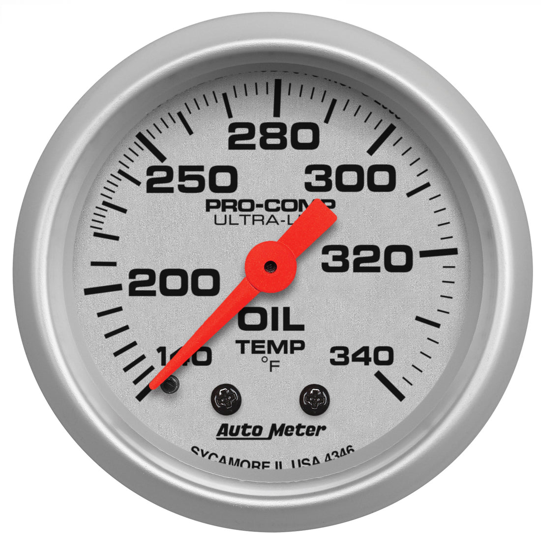 AutoMeter 4346 Engine Oil Temperature Gauge