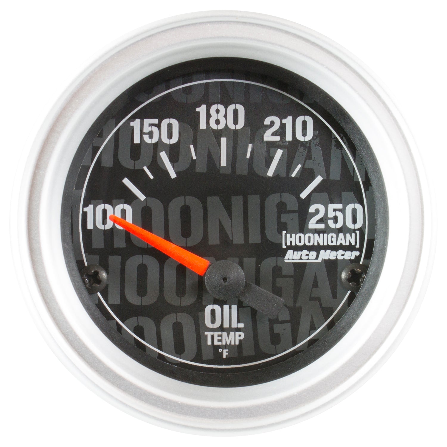 AutoMeter 4347-09000 - GAUGE, OIL TEMP, 2 1/16", 100-250?F, ELECTRIC, HOONIGAN 3