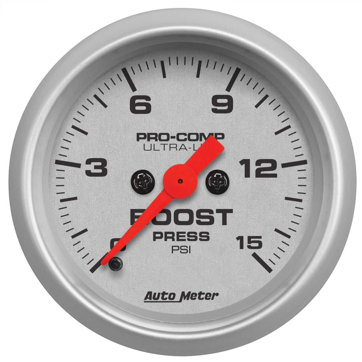 AutoMeter 4350 - GAUGE, BOOST, 2 1/16", 15PSI, DIGITAL STEPPER MOTOR, ULTRA-LITE 3