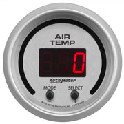 AutoMeter 4358 - GAUGE, AIR TEMP, DUAL, 2 1/16", 0-300?F, DIGITAL, ULTRA-LITE 4