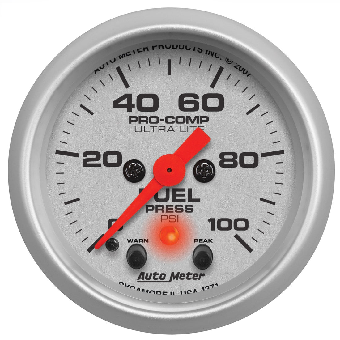 AutoMeter 4371 Fuel Pressure Gauge
