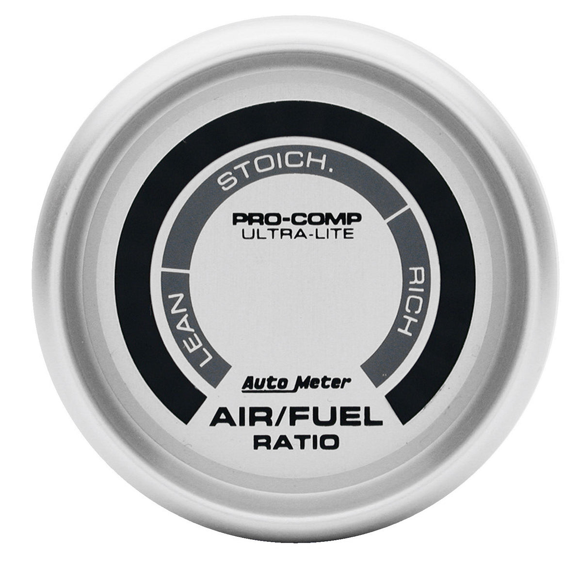 AutoMeter 4375 - GAUGE, AIR/FUEL RATIO-NARROWBAND, 2 1/16", LEAN-RICH, LED ARRAY, ULTRA-LITE 3