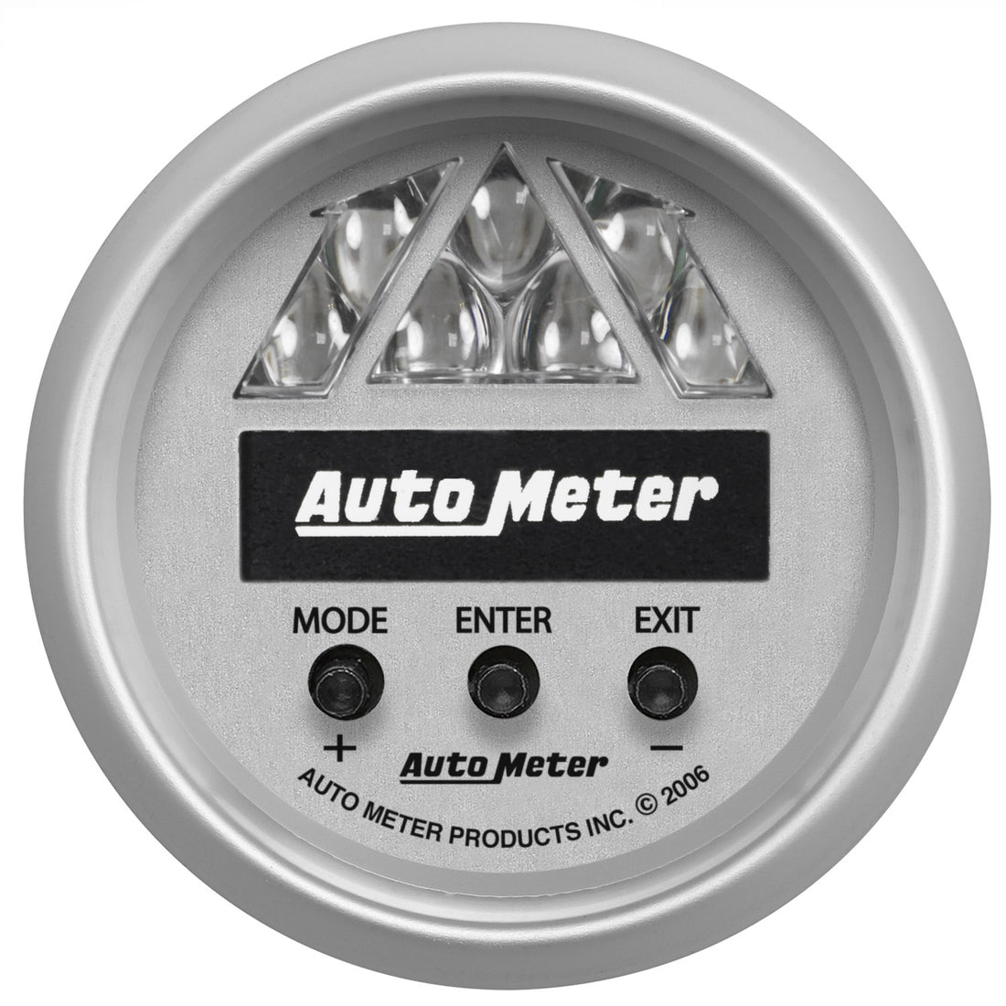 AutoMeter 4382 - GAUGE, PIT ROAD SPEED, DIGITAL RPM W/ MULIT-COLOR LED LIGHT, ULTRA-LITE, NASCAR 3