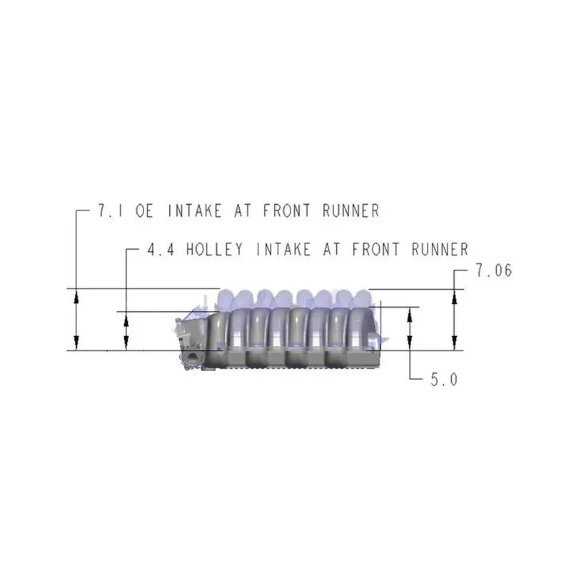 Holley 300-900BK Engine Intake Manifold