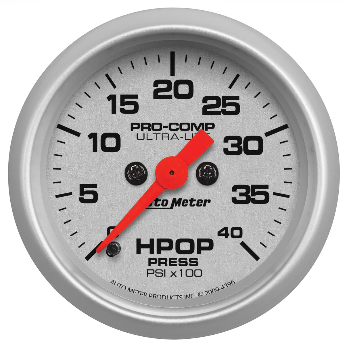 AutoMeter 4396 - GAUGE, HIGH PRESS OIL PUMP, 2 1/16", 4KPSI, DIGITAL STEPPER MOTOR, ULTRA-LITE 3